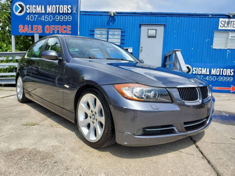 2007 BMW 3 Series for sale at SIGMA MOTORS USA in Orlando FL