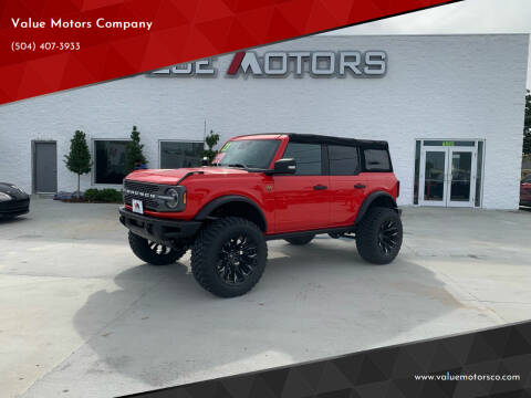 2023 Ford Bronco for sale at Value Motors Company in Marrero LA