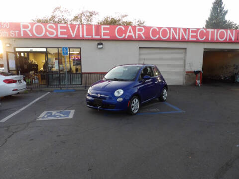 2012 FIAT 500 for sale at ROSEVILLE CAR CONNECTION in Roseville CA