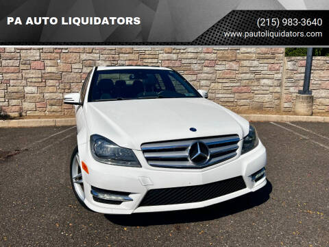 2013 Mercedes-Benz C-Class for sale at PA AUTO LIQUIDATORS in Huntingdon Valley PA