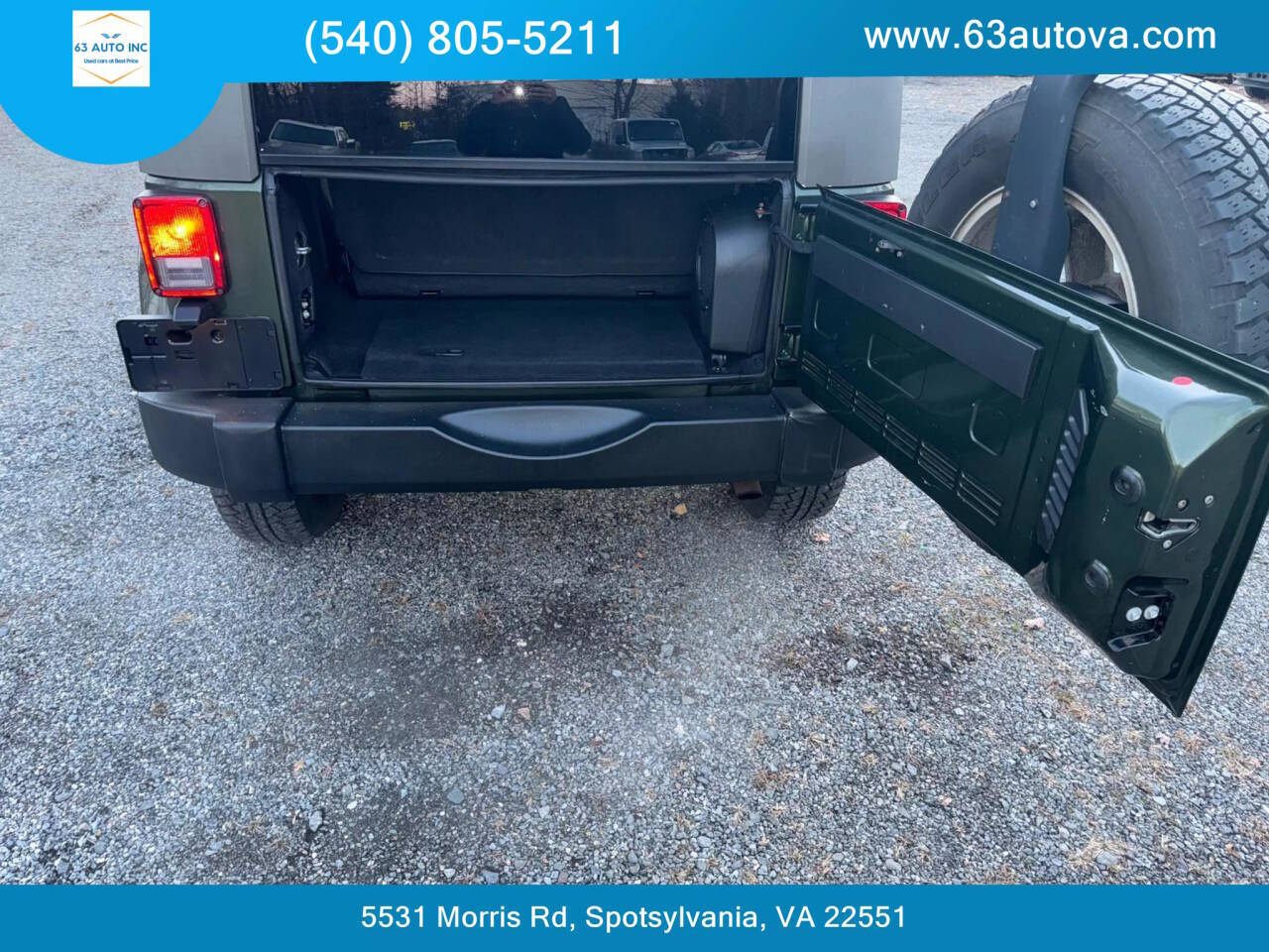 2007 Jeep Wrangler for sale at 63 Auto Inc in Spotsylvania, VA