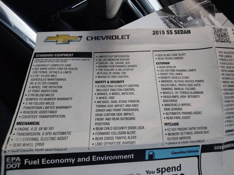 2015 Chevrolet SS