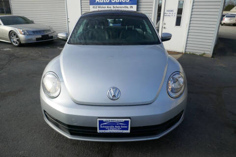 2013 Volkswagen Beetle for sale at SCHERERVILLE AUTO SALES in Schererville IN