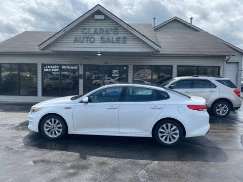 2016 Kia Optima for sale at Clarks Auto Sales in Middletown OH