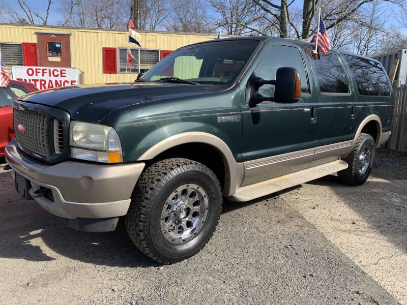 2004 Ford Excursion for sale at Lance Motors in Monroe Township NJ
