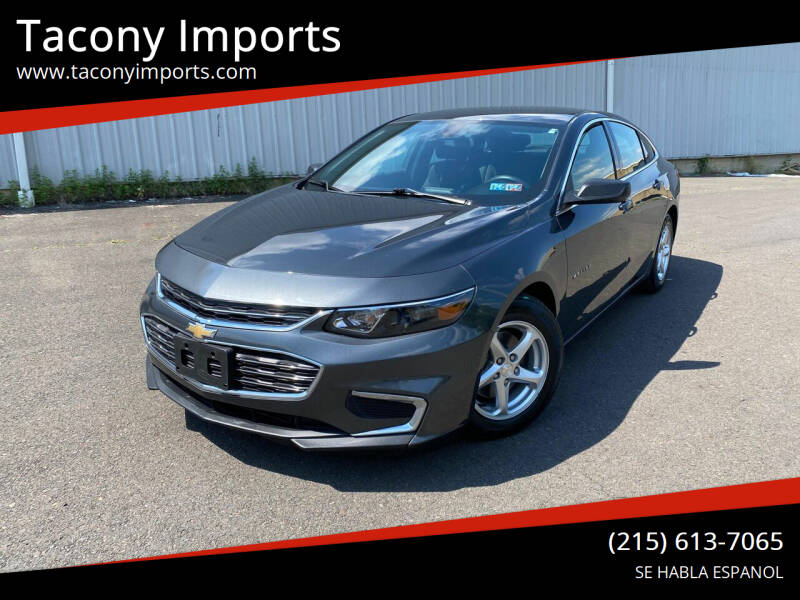 2017 Chevrolet Malibu for sale at Tacony Imports in Philadelphia PA