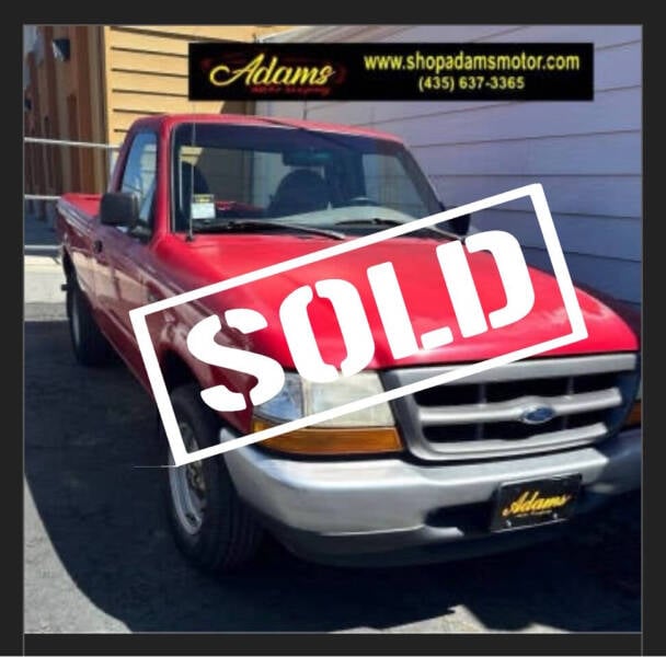 2000 Ford Ranger for sale at Adams Motors in Price UT