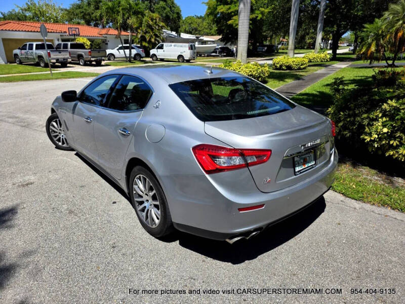 2014 Maserati Ghibli S Q4
