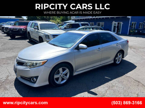 2012 Toyota Camry for sale at RIPCITY CARS LLC in Portland OR