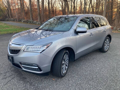 2016 Acura MDX for sale at Lou Rivers Used Cars in Palmer MA