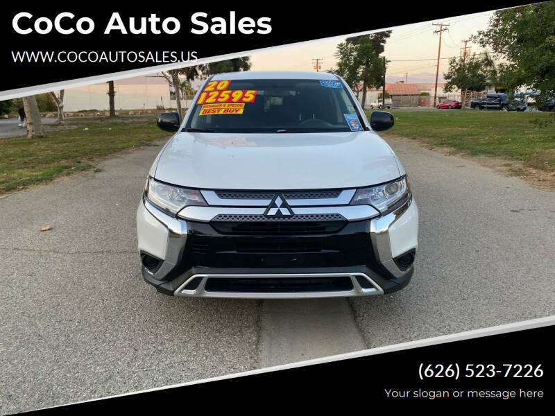 2020 Mitsubishi Outlander for sale at CoCo Auto Sales in South El Monte CA