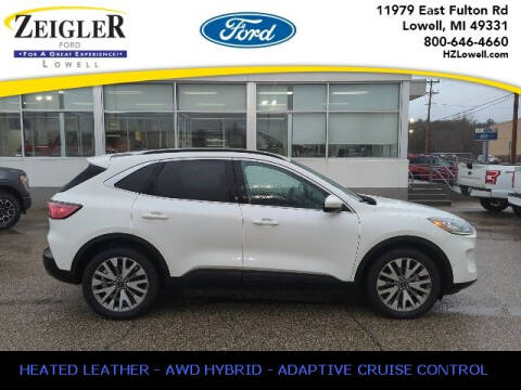 2021 Ford Escape Hybrid for sale at Zeigler Ford of Plainwell- Jeff Bishop - Zeigler Ford of Lowell in Lowell MI