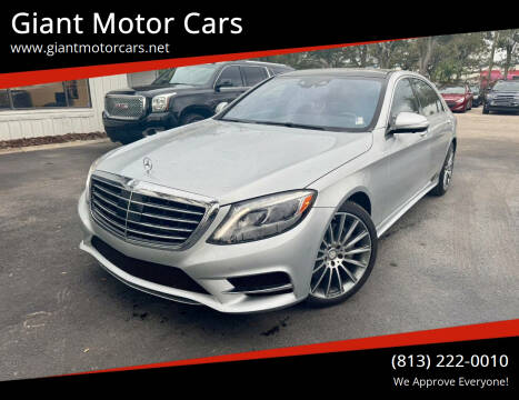 2016 Mercedes-Benz S-Class for sale at Giant Motor Cars in Tampa FL