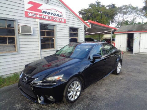 2014 Lexus IS 250 for sale at Z Motors in North Lauderdale FL