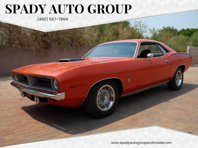 1970 Plymouth Barracuda for sale at Spady Auto Group in Scottsdale AZ