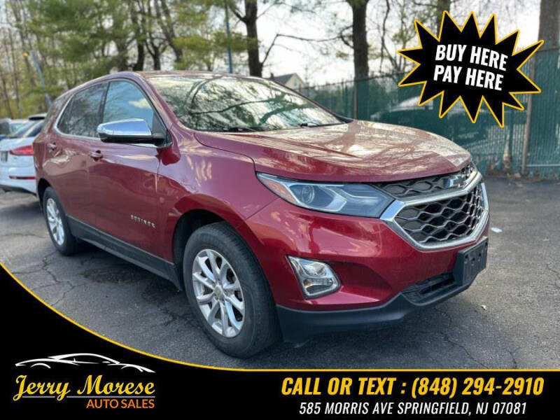 2019 Chevrolet Equinox for sale at Jerry Morese Auto Sales LLC in Springfield NJ