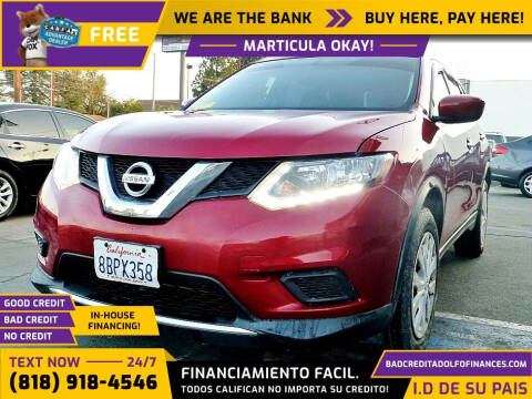 2016 Nissan ROGUE  S WAGON for sale at Adolfo Finances in Los Angeles CA