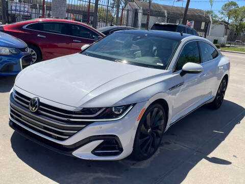 2023 Volkswagen Arteon for sale at Hispanos Cars 4 Less by Cadena Motors, Inc. in Houston TX