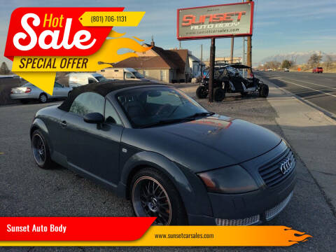 2002 Audi TT for sale at Sunset Auto Body in Sunset UT