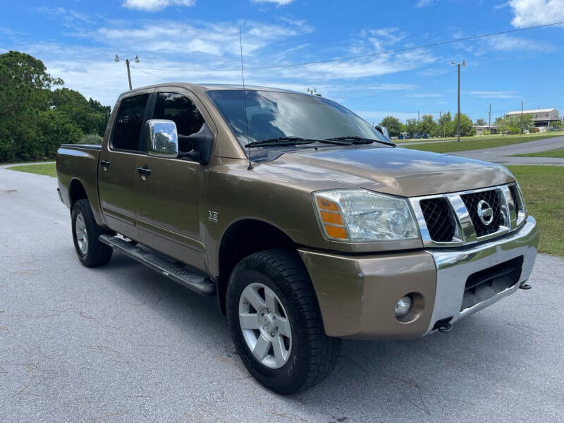 2004 Nissan Titan for sale at LLAPI MOTORS in Hudson FL