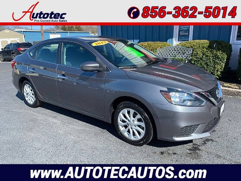 2019 Nissan Sentra for sale at Autotec Auto Sales in Vineland NJ