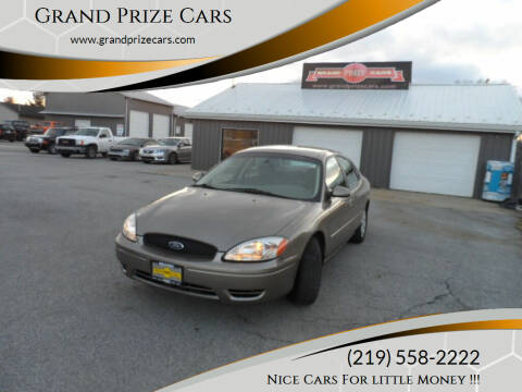 2007 Ford Taurus for sale at Grand Prize Cars in Cedar Lake IN