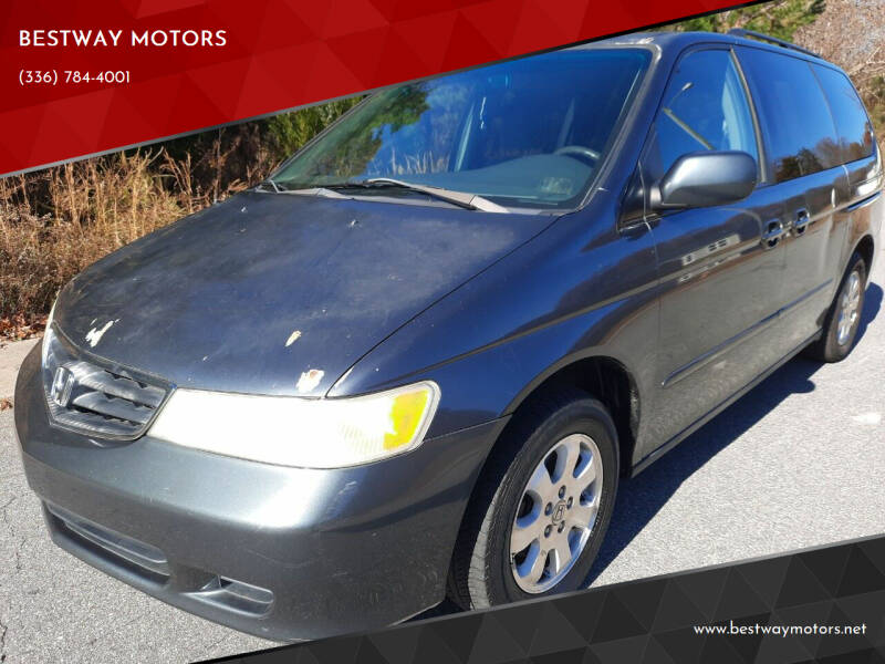 2004 Honda Odyssey for sale at BESTWAY MOTORS in Winston Salem NC
