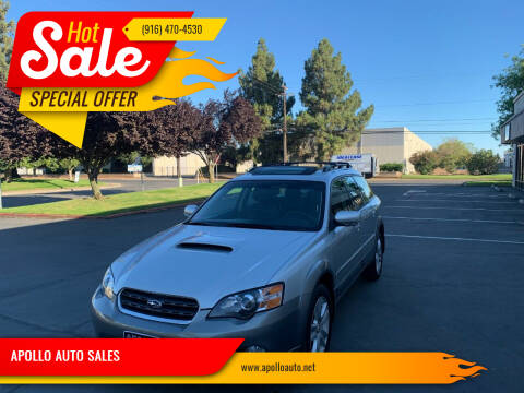 2005 Subaru Outback for sale at APOLLO AUTO SALES in Sacramento CA