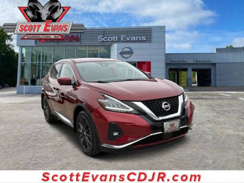 2022 Nissan Murano for sale at SCOTT EVANS CHRYSLER DODGE in Carrollton GA