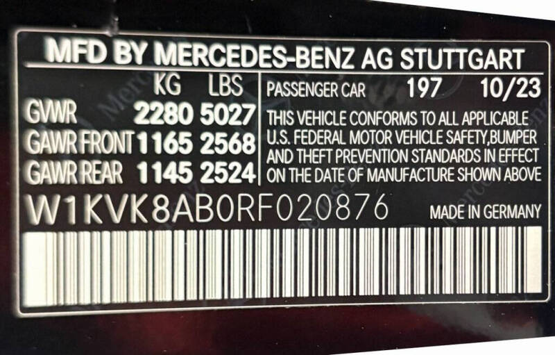 2024 Mercedes-Benz SL-Class AMG SL 55