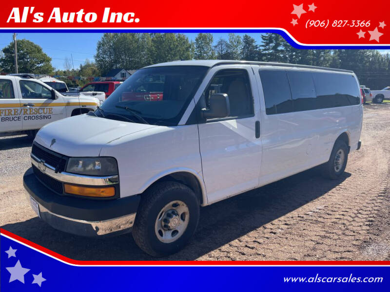 2008 Chevrolet Express Passenger for sale at Al's Auto Inc. in Bruce Crossing MI