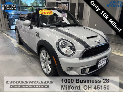 2015 MINI Convertible for sale at Crossroads Car and Truck - Crossroads Car & Truck - Mulberry in Milford OH