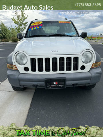 2005 Jeep Liberty for sale at Budget Auto Sales in Carson City NV