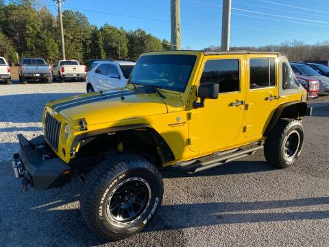 2008 Jeep Wrangler Unlimited for sale at Billy Ballew Motorsports in Dawsonville GA