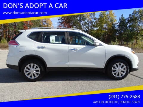 2016 Nissan Rogue for sale at DON'S ADOPT A CAR in Cadillac MI