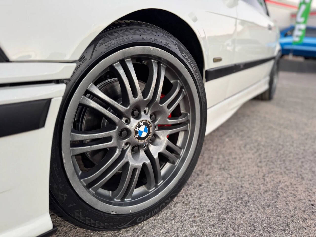 White 1998 BMW M3 Base Convertible 2dr Convertible 2