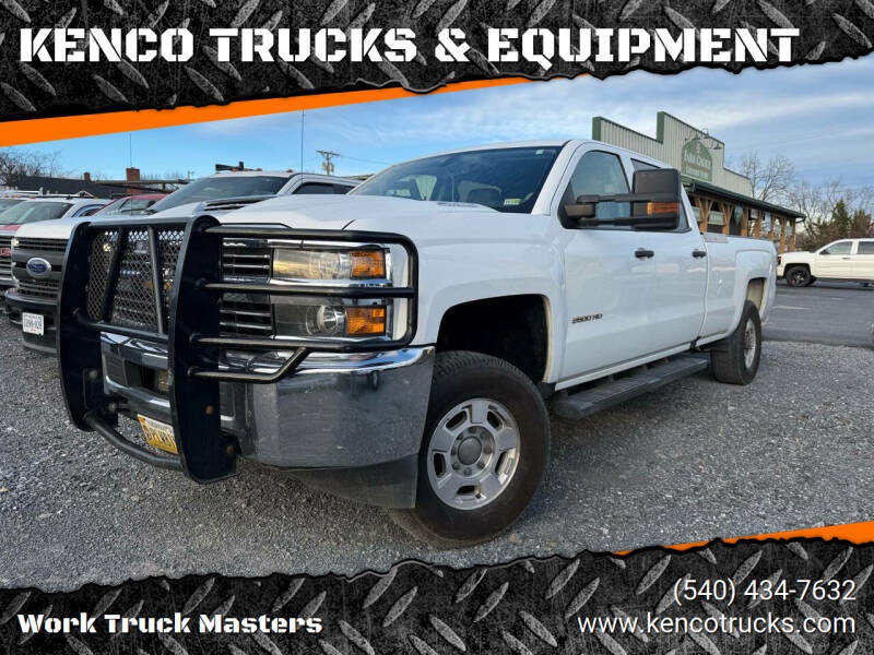 2017 Chevrolet Silverado 2500HD for sale at KENCO TRUCKS & EQUIPMENT in Harrisonburg VA