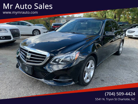 2015 Mercedes-Benz E-Class for sale at Mr Auto Sales in Charlotte NC