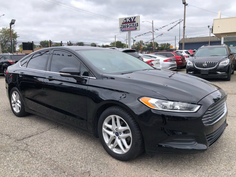 2016 Ford Fusion for sale at SKY AUTO SALES in Detroit MI