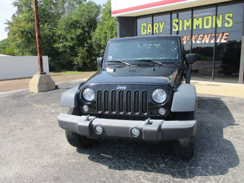 2016 Jeep Wrangler Unlimited for sale at Gary Simmons Lease - Sales in Mckenzie TN