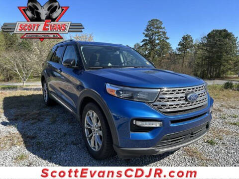 2021 Ford Explorer for sale at SCOTT EVANS CHRYSLER DODGE in Carrollton GA