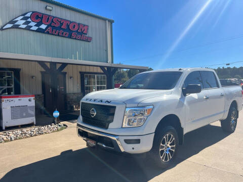 2021 Nissan Titan for sale at Custom Auto Sales - AUTOS in Longview TX