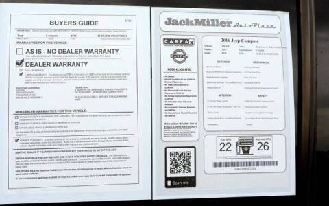 2016 Jeep Compass High Altitude