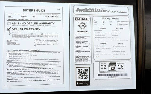 2016 Jeep Compass High Altitude