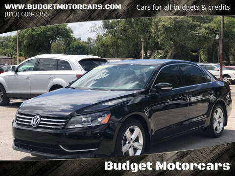 2013 Volkswagen Passat for sale at Budget Motorcars in Tampa FL