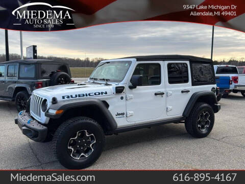 2021 Jeep Wrangler Unlimited for sale at Miedema Auto Sales in Allendale MI