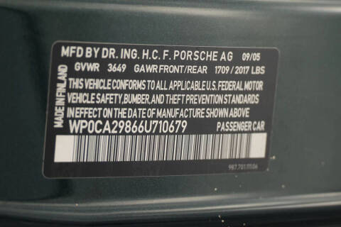 2006 Porsche Boxster