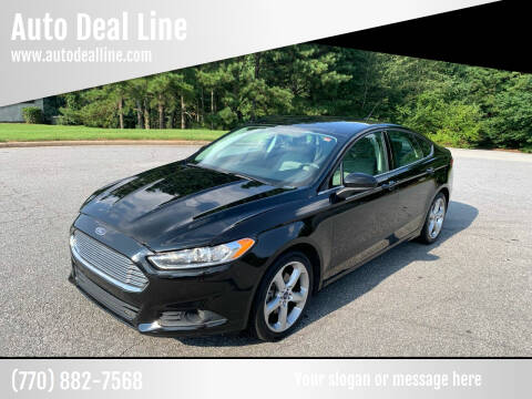 2016 Ford Fusion for sale at Auto Deal Line in Alpharetta GA