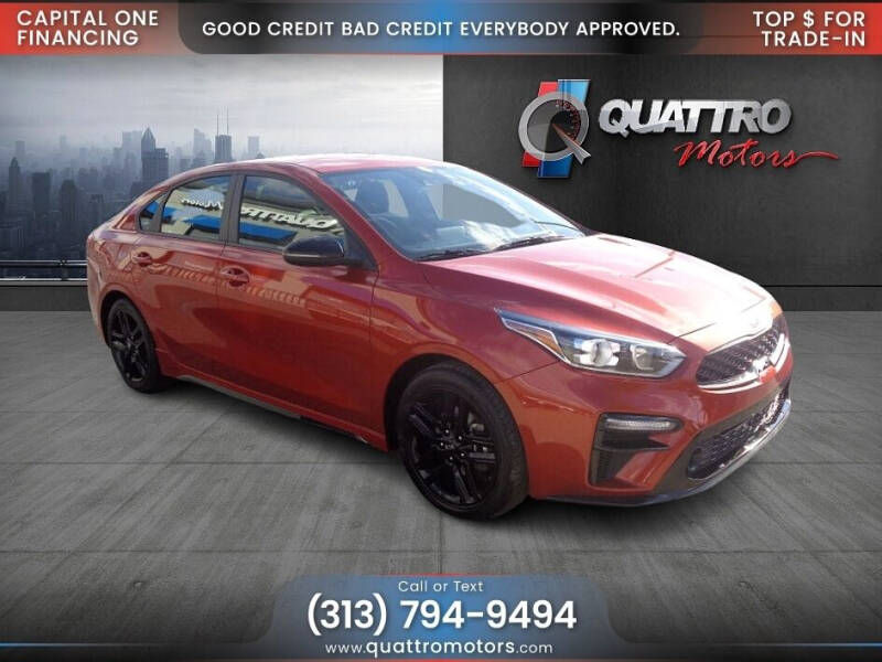 2021 Kia Forte for sale at Quattro Motors in Redford MI