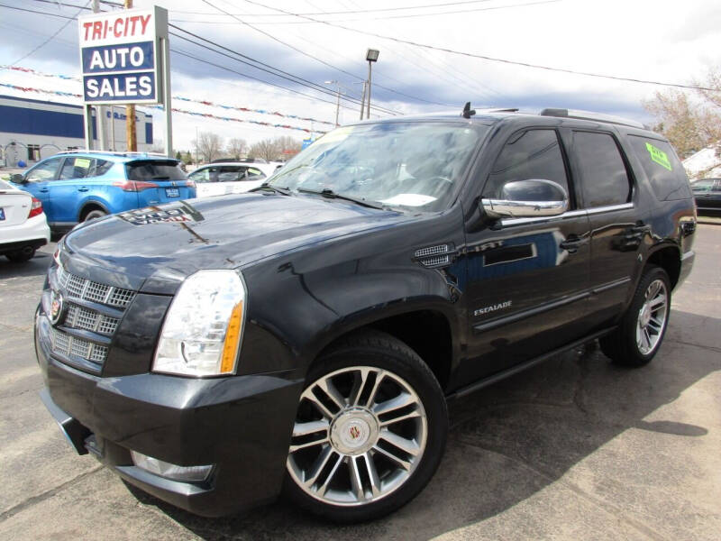 2013 Cadillac Escalade for sale at TRI CITY AUTO SALES LLC in Menasha WI